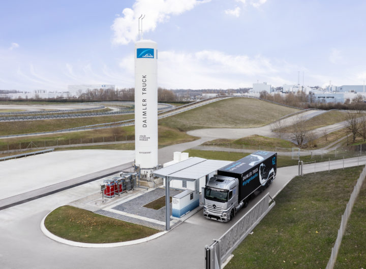 Daimler Truck e Linde aprono la stazione di rifornimento rapido di idrogeno liquido in Germania