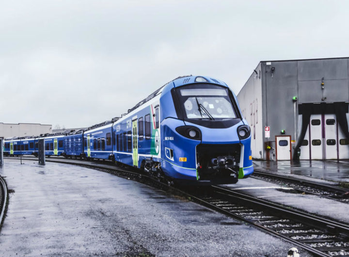 Il primo treno a idrogeno Italiano inizia i test in Germania
